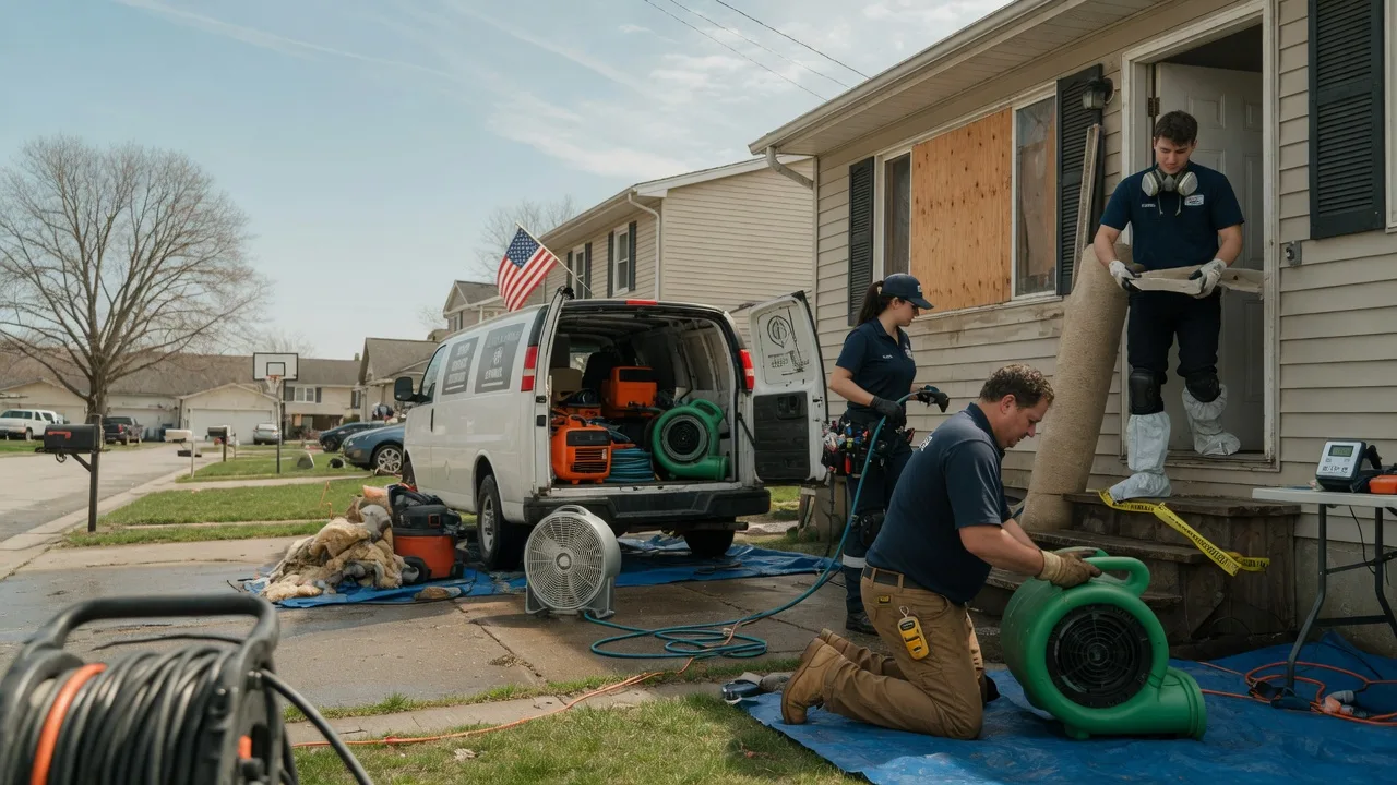 Water Damage Restoration in Harrisville, MS near me
